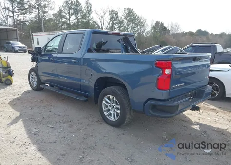 2024 Chevrolet Silverado 1500 2Wd Short Bed Rst из США, поврежденный, VIN 1GCPADED8RZ143432